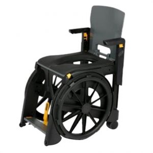 Clarke WheelAble Folding Commode and Shower Chair Health Products