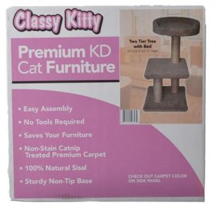 Classy Kitty 2-Tier Tree with Bed Health Products