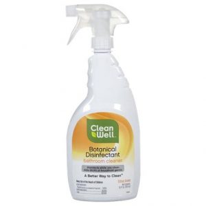 CleanWell Botanical Disinfectant Bathroom Cleaner Health Products