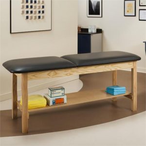 Clinton ETA Classic Series Treatment Table with Shelf Health Products