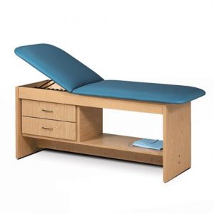 Clinton ETA Style Line Treatment Table with Drawers Health Products