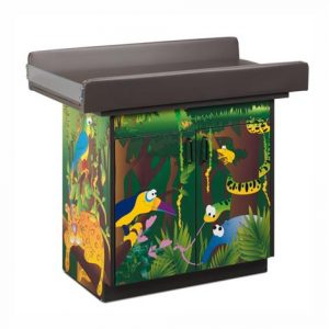 Clinton Imagination Series Rainforest Follies Blood Drawing Station with Two Doors Health Products