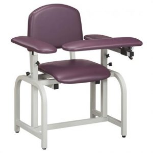 Clinton Lab X Series Blood Drawing Chair with Padded Arms Health Products