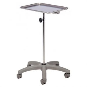 Clinton Mobile Stainless Steel Instrument Stand Health Products