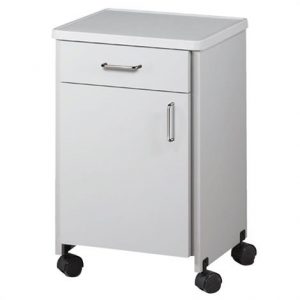 Clinton Molded Top Mobile Bedside Cabinet Health Products