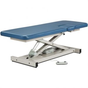 Clinton Open Base Power Imaging Table with Window Drop Health Products