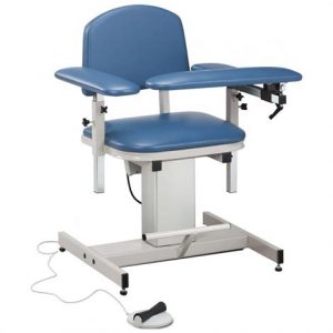 Clinton Power Series Blood Drawing Chair with Padded Arms Health Products