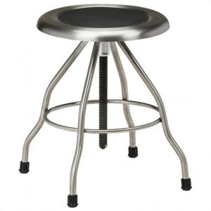 Clinton Stainless Steel Stool with Rubber Feet Health Products