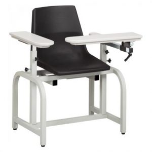 Clinton Standard Lab Series Blood Drawing Chair with ClintonClean Arms Health Products