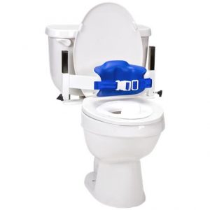 Columbia Lo-Back Toilet Support System with Padded Back Health Products