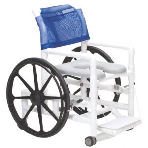 Columbia PVC Self-Propelled Shower and Commode Chair Health Products