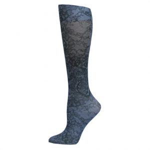 Complete Medical Midnight Lace Knee High Compression Socks Health Products