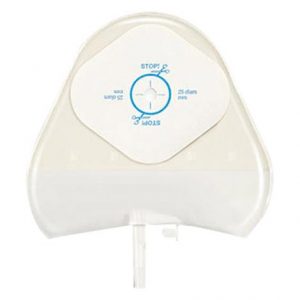 ConvaTec Little Ones One-piece Regular Wear Cut-to-Fit Transparent Urostomy Pouch With Stomahesive Skin Barrier15/Pack20917 Health Products