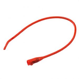 Covidien Red Rubber Coude Tip Urethral Catheter Health Products