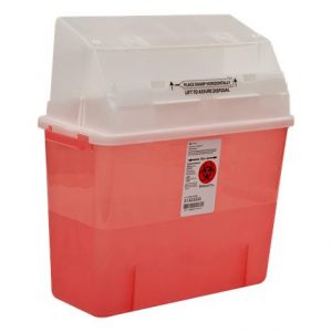 Covidien Sharps-A-Gator Safety In Room Sharps Container Health Products