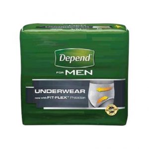 Depend Fit-Flex Incontinence Underwear For Men - Maximum Absorbency Health Products