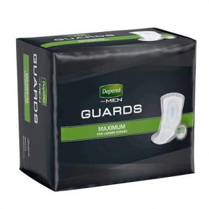 Depend Incontinence Guards For Men - Maximum Absorbency Health Products