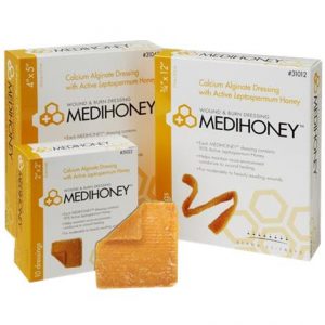 Derma Sciences Medihoney Calcium Alginate Dressing Health Products