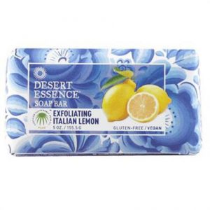 Desert Essence Bar Soap Exfoliating Italian Lemon Health Products