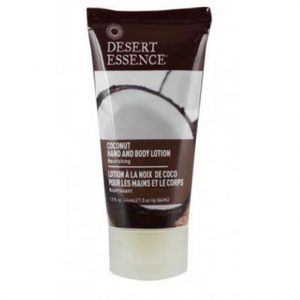 Desert Essence Hand and Body Lotion Coconut Travel Health Products