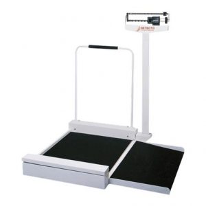 Detecto 495 Mechanical Stationary Wheelchair Scale Health Products