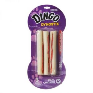 Dingo Dynostix Meat & Rawhide Chew Health Products