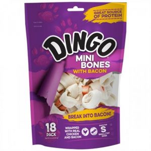 Dingo Mini Bones with Bacon Health Products