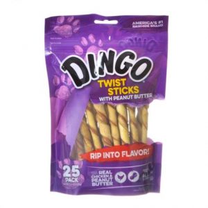 Dingo Twist Sticks with Real Chicken & Peanut Butter Health Products