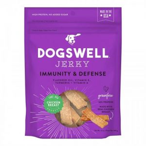 Dogswell Jerky Immunity & Defense Dog Treats - Chicken Health Products