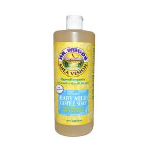 Dr Woods Shea Vision Pure Castile Soap Mild Organic Shea Butter Health Products