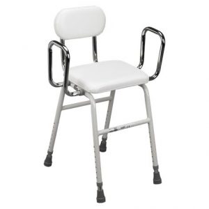 Drive All Purpose Stool With Adjustable Arms Health Products