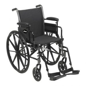 Drive Cruiser III Light Weight Dual Axle Wheelchair Health Products