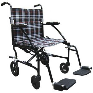 Drive Fly-Lite Aluminum Transport Chair Health Products