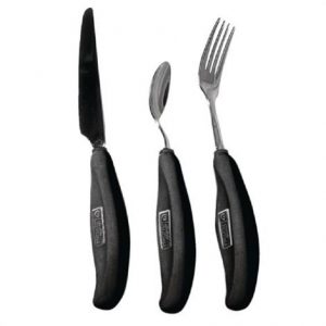 Drive Lifestyle Essential Eating Utensils with Large Grip Health Products