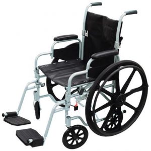 Drive Poly-Fly Lightweight Transport Chair Wheelchair Health Products