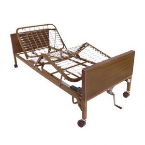 Drive Semi Electric Single Crank Hospital Bed Health Products