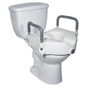 Drive Two In One Locking Elevated Toilet Seat Health Products