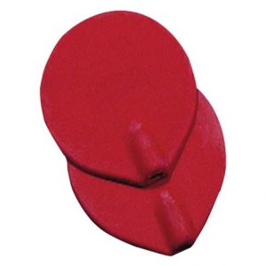 Dynatronics Red Carbon Round Electrodes Health Products