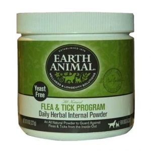 Earth Animal Flea and Tick Program Daily Herbal Internal Powder Health Products