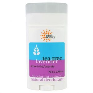 Earth Science Natural Tea Tree And Lavender Deodorant Health Products