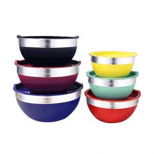 Elite Multicolored Mixing Bowl Set Health Products