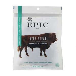 Epic Beef Steak with Cranberry and Sriracha Bites Health Products