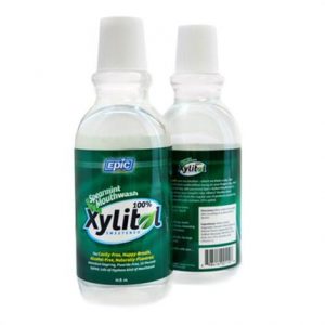 Epic Xyitol Spearmint Flavored Mouthwash Health Products