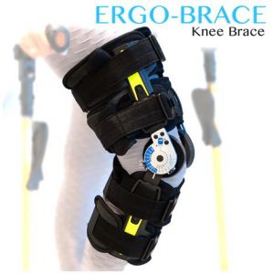 Ergoactives ErgoBrace G1 KPA Post-Op Knee Brace Health Products