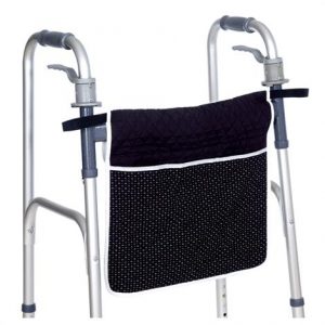 Essential Medical Deluxe Quilted Pouch For Walkers and Wheelchairs Health Products