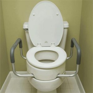 Essential Medical Toilet Seat Riser With Removable Arms Health Products