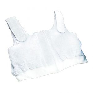 Expand-A-Band White Compression Bra Health Products