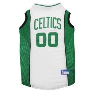 First Boston Celtics Cotton and Mesh Dog Jersey Health Products