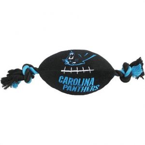 First Carolina Panthers Plush Rope Football Dog Toy Health Products