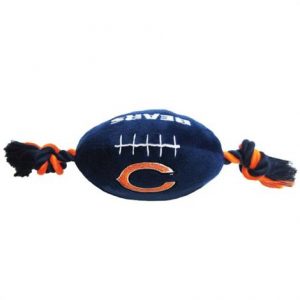 First Chicago Bears Plush Football Rope Dog Toy Health Products